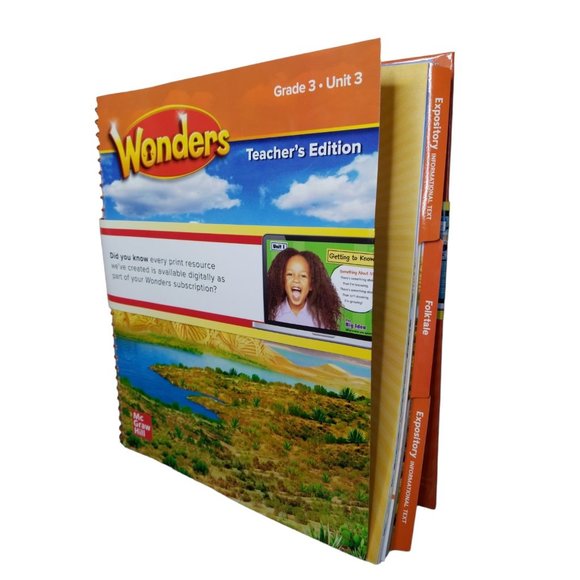 Wonders Reading Grade 3 Unit 3 Teachers Ed 2020 Homeschool Language Elementary - Picture 4 of 5